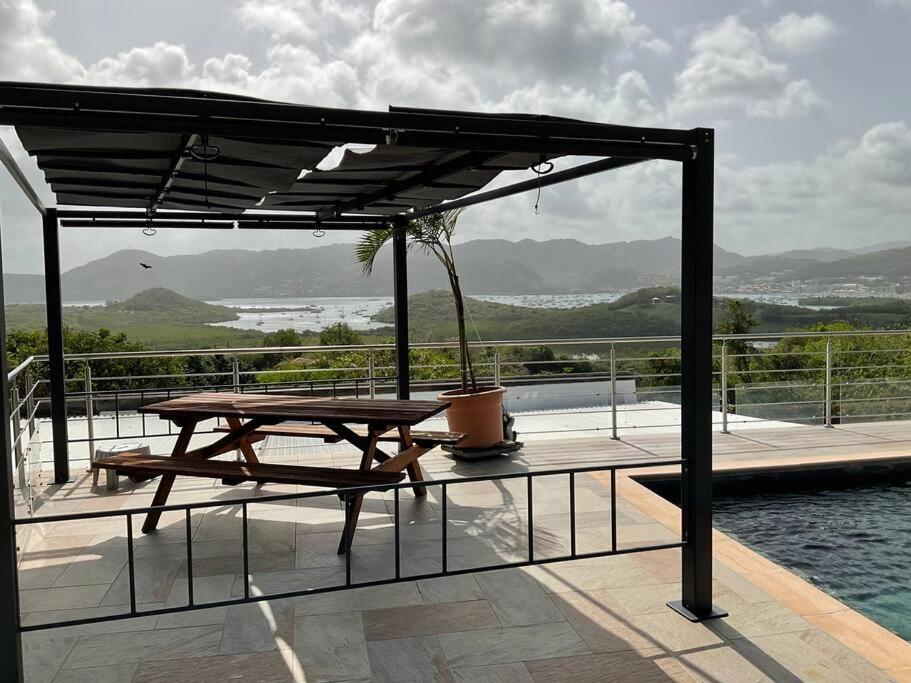 Bas De Villa Piscine Petit Versailles Sainte Anne Exterior foto